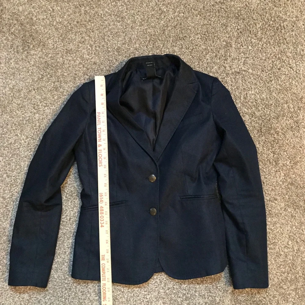 New York & Company Denim Colored Blazer - Picture 6 of 9